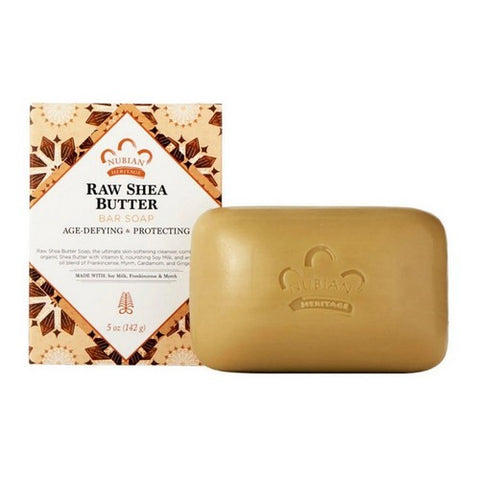 Nubian Heritage, Bar Soap, Raw Shea Butter, 5 Oz