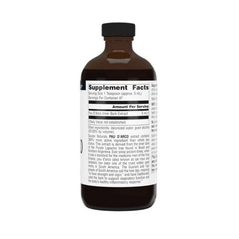 Source Naturals, Pau D'arco, 8 Fl Oz