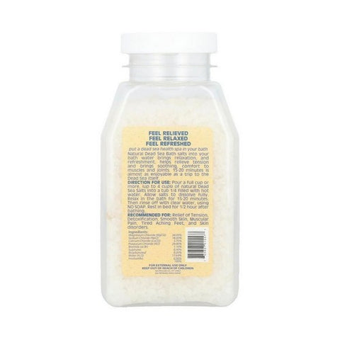 Sea Minerals, Dead Sea Mineral Bath Salt, 1 Lb