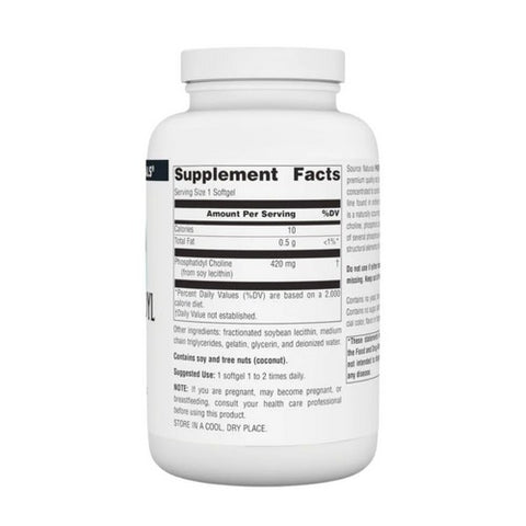 Source Naturals, Phosphatidyl Choline, 420 MG, 180 Softgel