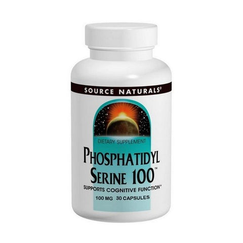 Source Naturals, Phosphatidyl Serine, 100 mg, 30 Caps
