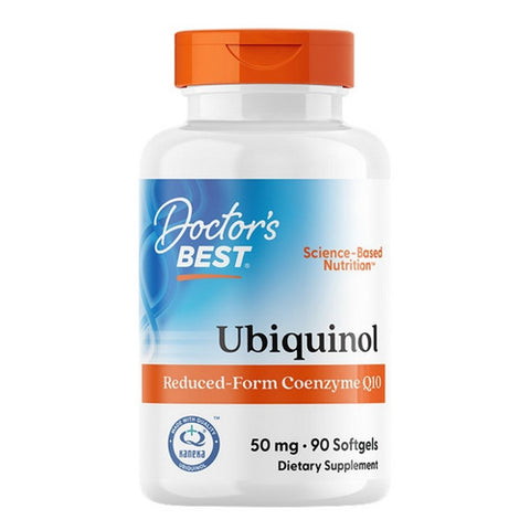 Doctors Best, Ubiquinol with Kaneka's QH, 50 mg, 90 soft gels