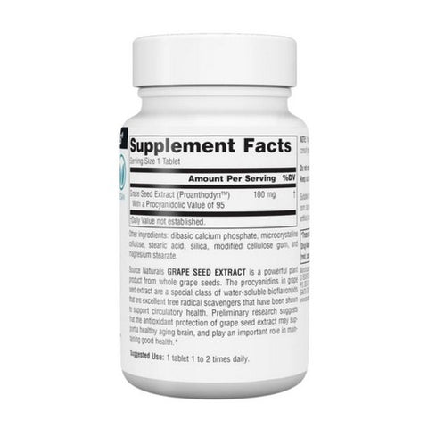 Source Naturals, Proanthodyn, 100 mg, 120 Tabs