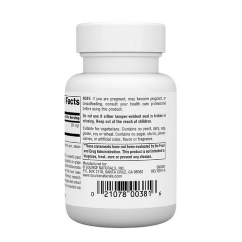 Source Naturals, Proanthodyn, 200 MG, 60 Tabs