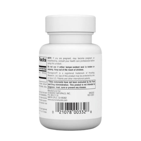 Source Naturals, Pycnogenol, 100 MG, 30 Tabs