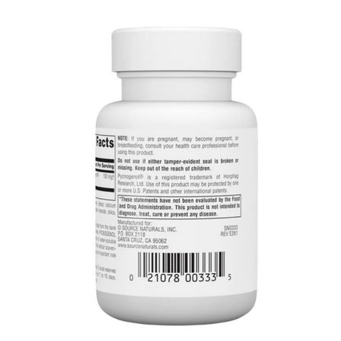 Source Naturals, Pycnogenol, 100 MG, 60 Tabs