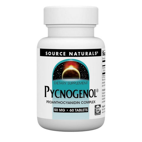 Source Naturals, Pycnogenol, 50 MG, 60 Tabs