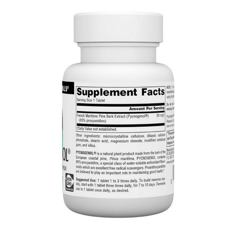 Source Naturals, Pycnogenol, 50 MG, 30 Tabs