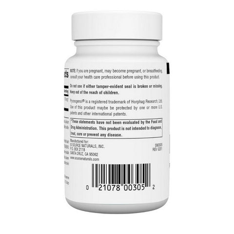 Source Naturals, Pycnogenol, 50 MG, 120 Tabs