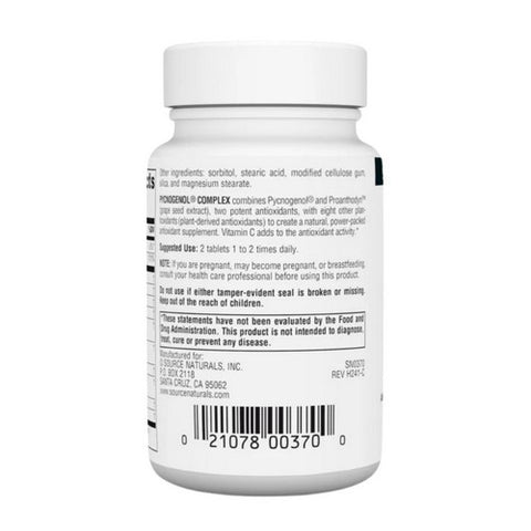 Source Naturals, Pycnogenol, Complex 30 Tabs