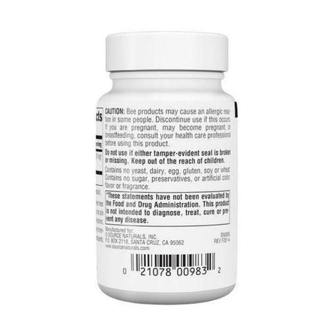 Source Naturals, Royal Jelly, 60 Caps