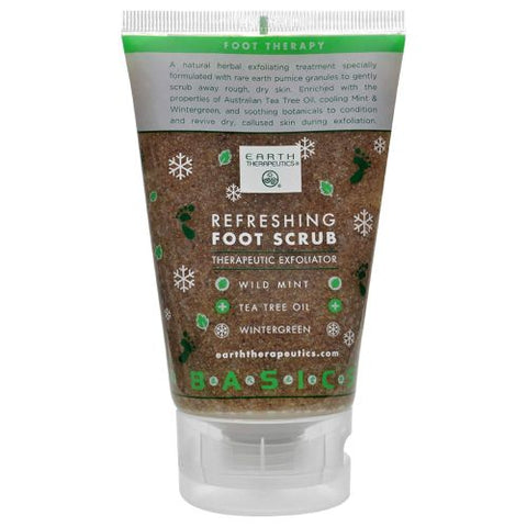 Earth Therapeutics, Foot Scrub Refreshing, 4 Oz
