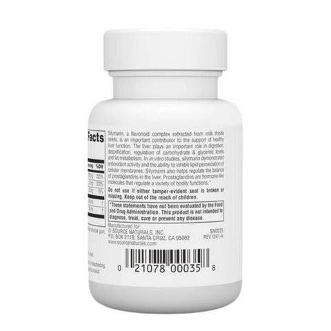 Source Naturals, Silymarin Plus, 30 Tabs