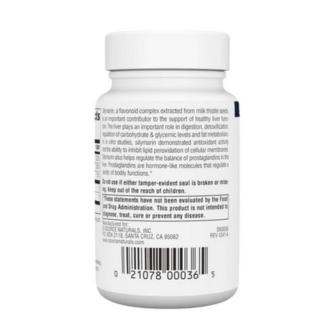 Source Naturals, Silymarin Plus, 60 Tabs