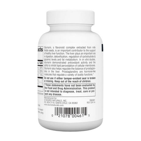 Source Naturals, Silymarin Plus, 120 Tabs