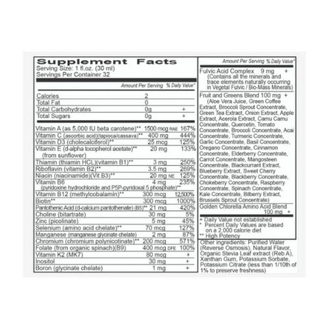 Vital Earth Minerals, Super Muti, 32 OZ