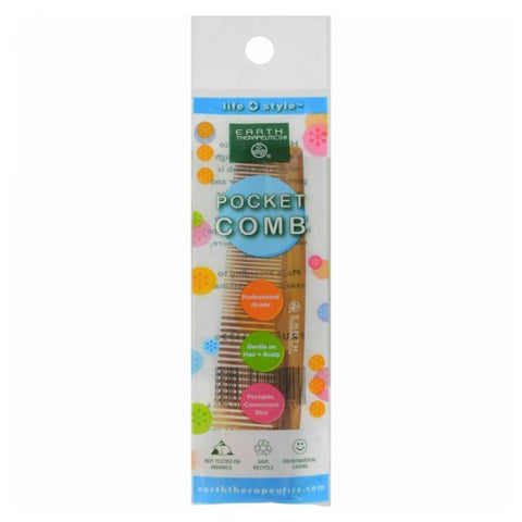 Earth Therapeutics, Pocket Comb Small, 1 Count