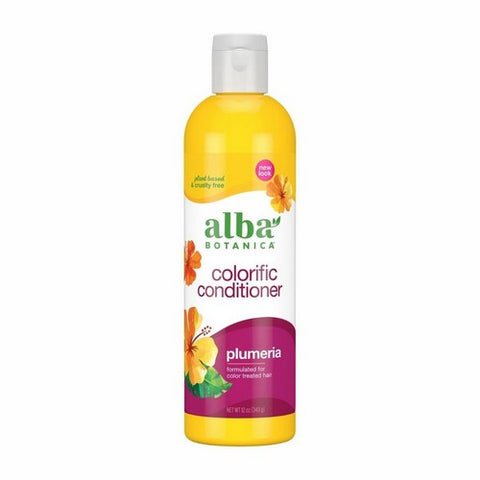 Alba Botanica, Hair Conditioner, Plumeria Replenishing 12 OZ