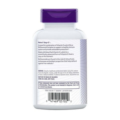 Natrol, Easy-C with Bioflavonoids, 500 mg, 120 VCAP