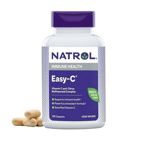 Natrol, Easy-C with Bioflavonoids, 500 mg, 120 VCAP