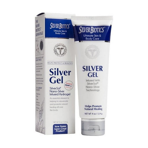 Silver Biotics (American Biotech Labs), Silver Gel, 4 Oz
