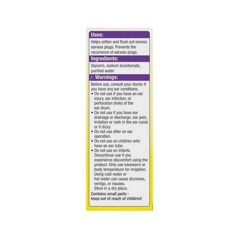 Nasaline, Ear Wax Removal Kit, KIT