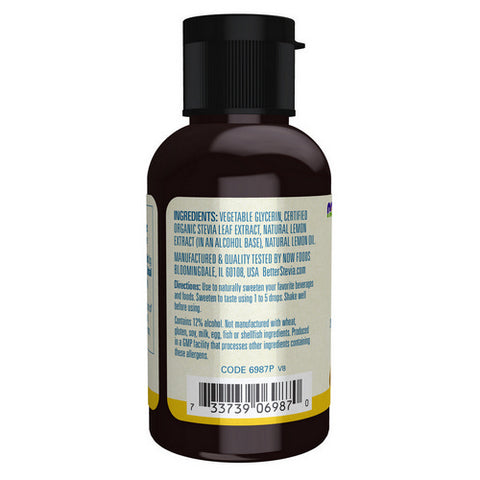 Now Foods, Lemon Twist Liquid Stevia, 2 Oz