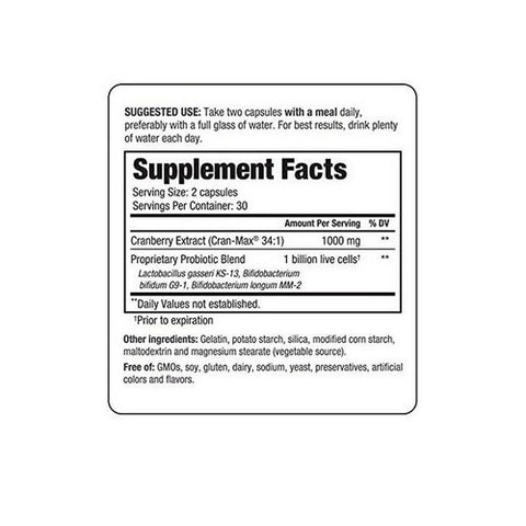 Kyolic, Kyo-Dophilus Plus Cranberry Extract, 60 Caps