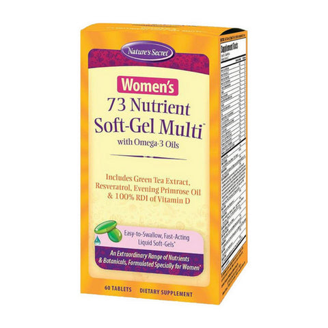 Nature's Secret, Woman's Whole Body Daily Multi Vitamin, 60 SGEL