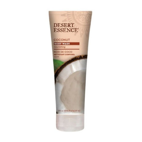 Desert Essence, Coconut Body Wash, 8 Oz