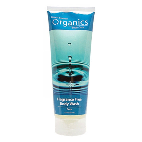 Desert Essence, Organics Body Wash, Unscented 8 OZ