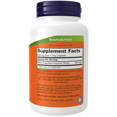 Now Foods, Maca, 500 mg, 250 Caps