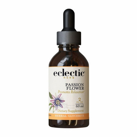 Eclectic Herb, Passion Flower, 1000 mg, 2 Oz Alcohol free
