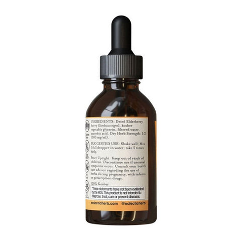 Eclectic Herb, Elderberry, 2 Oz Alcohol free