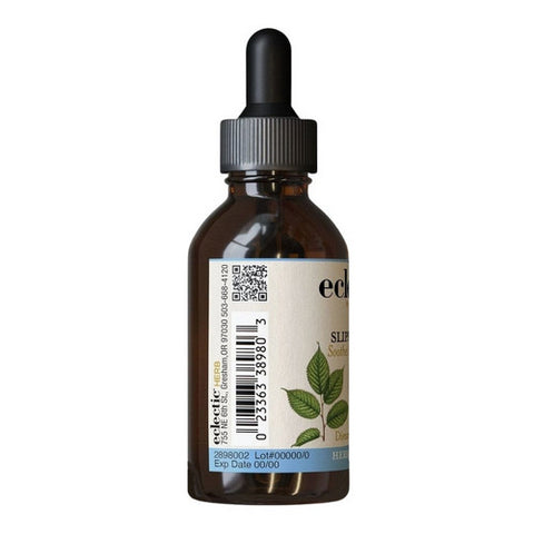 Eclectic Herb, Slippery Elm, 2 Oz with Alcohol