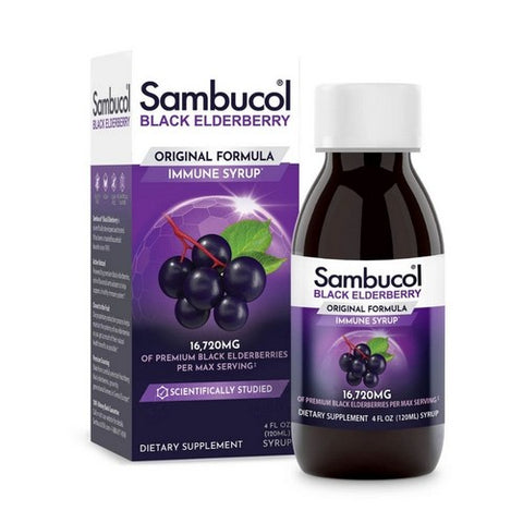 Sambucol, Black Elderberry Immune System Support, 4 oz