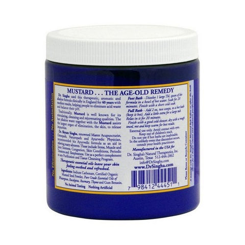 Dr. Singhas Mustard Bath, Mustard Bath, 16 Oz