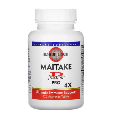 Maitake Mushroom Wisdom, Grifron Pro Maitake D Fraction, 120 vegiTabs