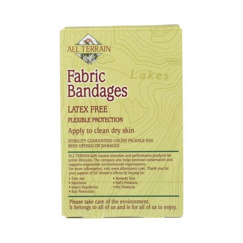 All Terrain, Fabric Bandages - Assorted, 30 Pc