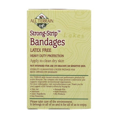 All Terrain, Strong Strip Bandages, 20 Pc