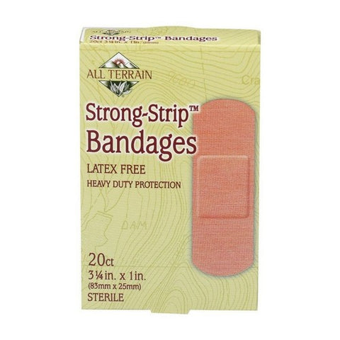 All Terrain, Strong Strip Bandages, 20 Pc