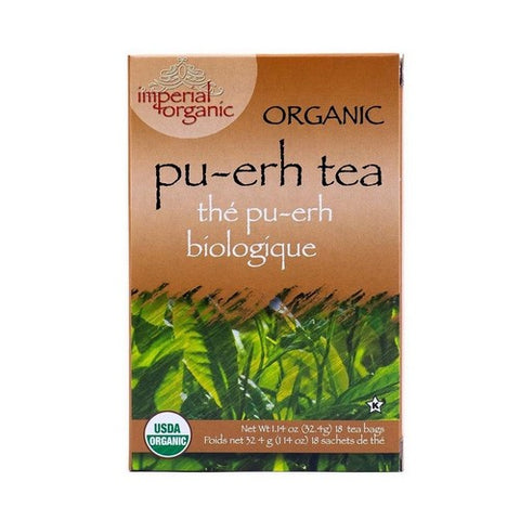 Uncle Lees Teas, Imperial Organic Tea, Pu-Erh 18 CT