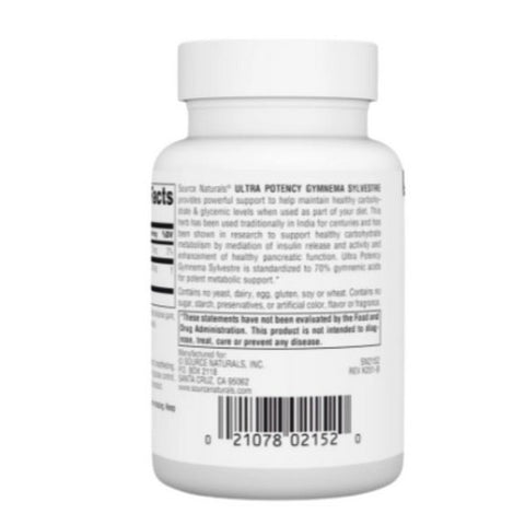 Source Naturals, Ultra Gymnema Sylvestre, 550  Mg, 60 tabs