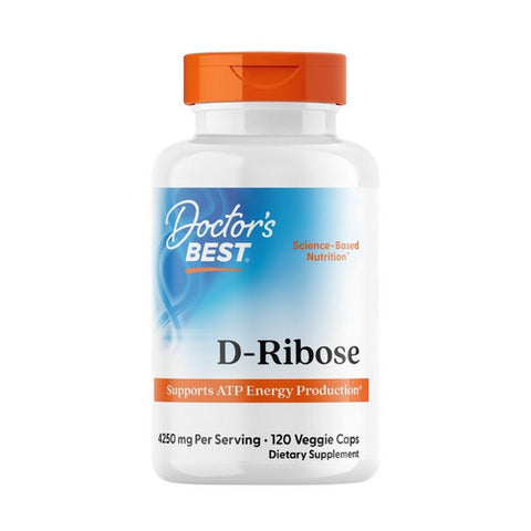 Doctors Best, D-Ribose featuring BioEnergy Ribose, 120 Veggie Caps