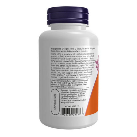 Now Foods, Alpha GPC, 300 Mg, 60 Vcaps