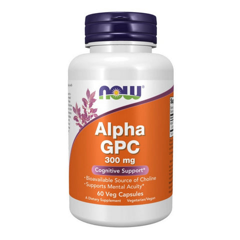 Now Foods, Alpha GPC, 300 Mg, 60 Vcaps
