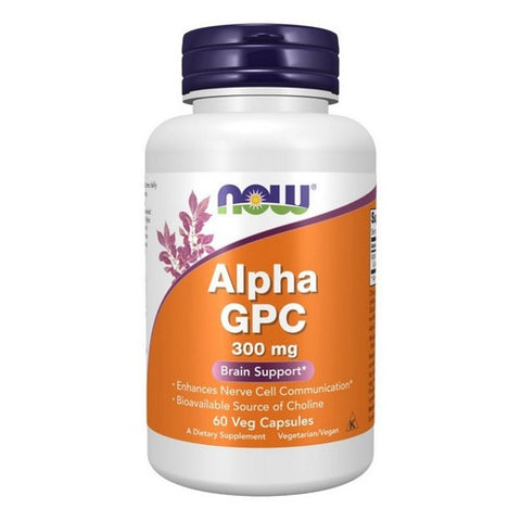 Now Foods, Alpha GPC, 300 Mg, 60 Vcaps