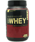 Gold Standard 100% Whey Protein Powder Vanilla Ice Cream 1.98 Lbs by Optimum Nutrition