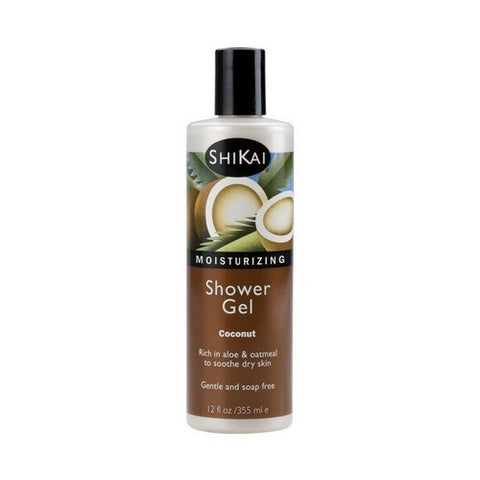 Shikai, Moisturizing Shower Gel, Coconut 12 OZ