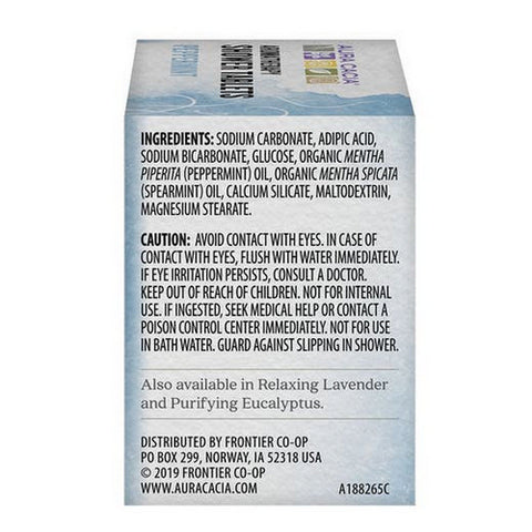 Aura Cacia, Shower Tablets, Peppermint, 3 Tablets